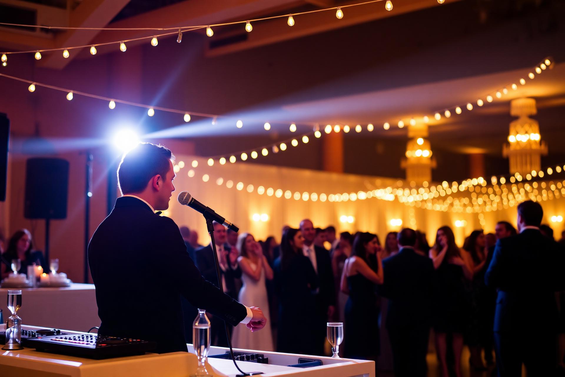 Wedding reception entertainment